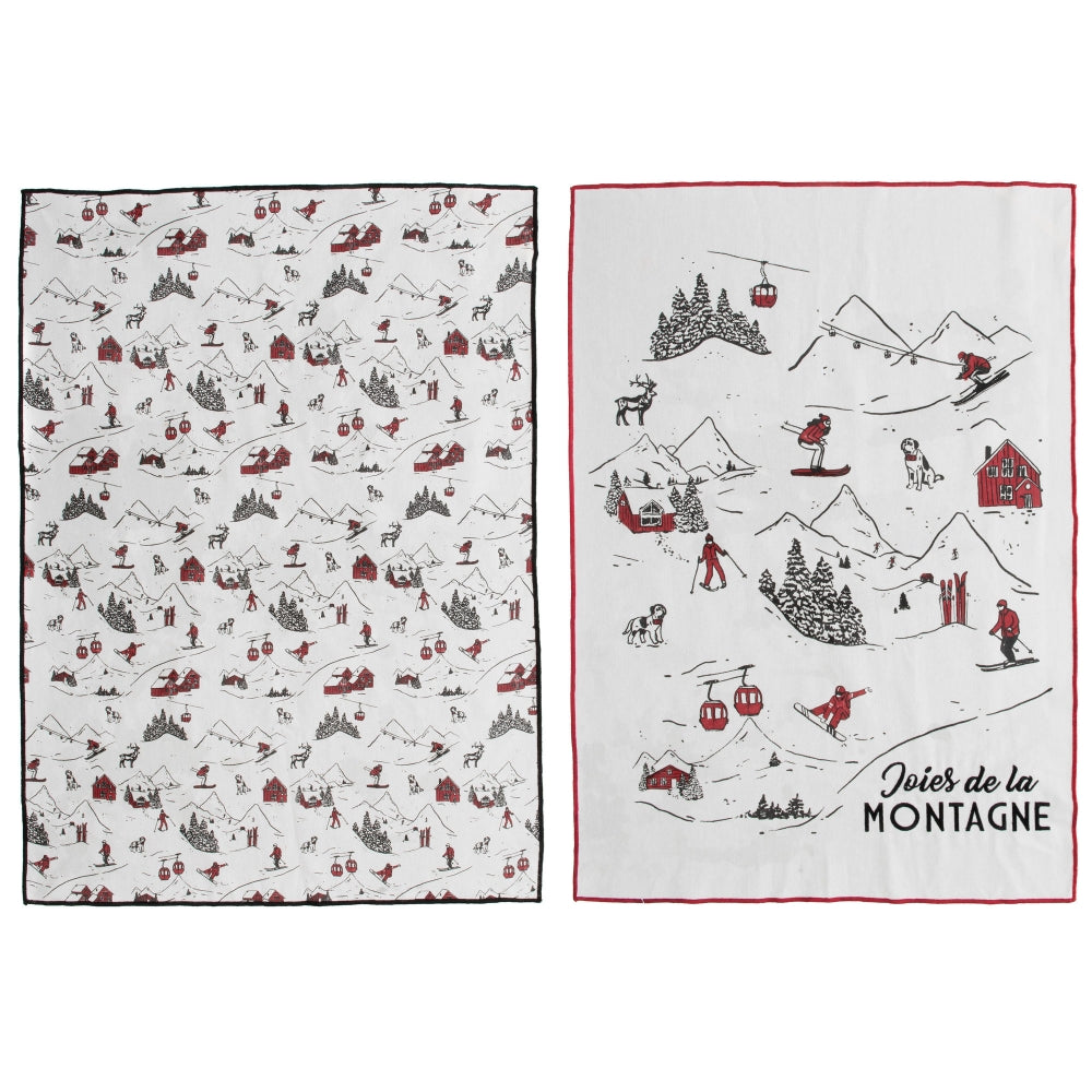 Lot de 2 torchons Alpage Amadeus - Mathon - 1