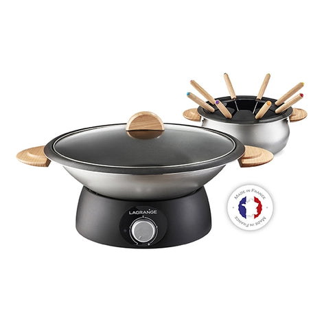 Wok et fondue classic 900 W 349019 Lagrange - Mathon - 1