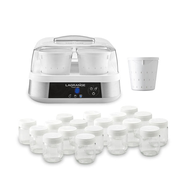 Lot yaourtière Ligne 459601 et 9 pots supplémentaires Lagrange - Mathon - 1