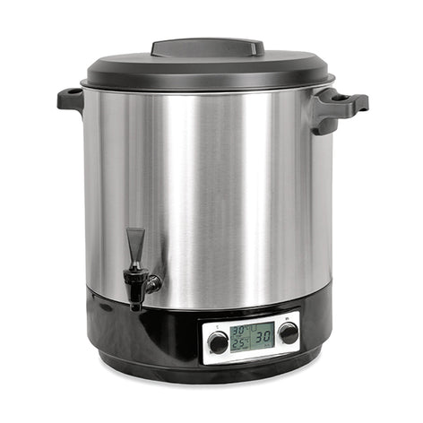 Bouilleur à bocaux inox 31 litres automatique 2000 W KCPST31LCD.IX Kitchen Chef Professional - Mathon - 1