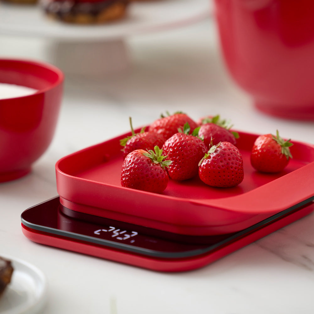 Balance de cuisine Mensura Rouge Rosti - Mathon - 4