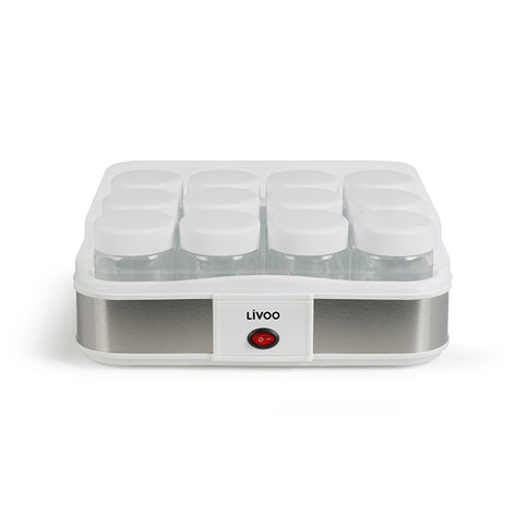Yaourtière fromagère 12 pots DOP156 Livoo - Mathon - 1