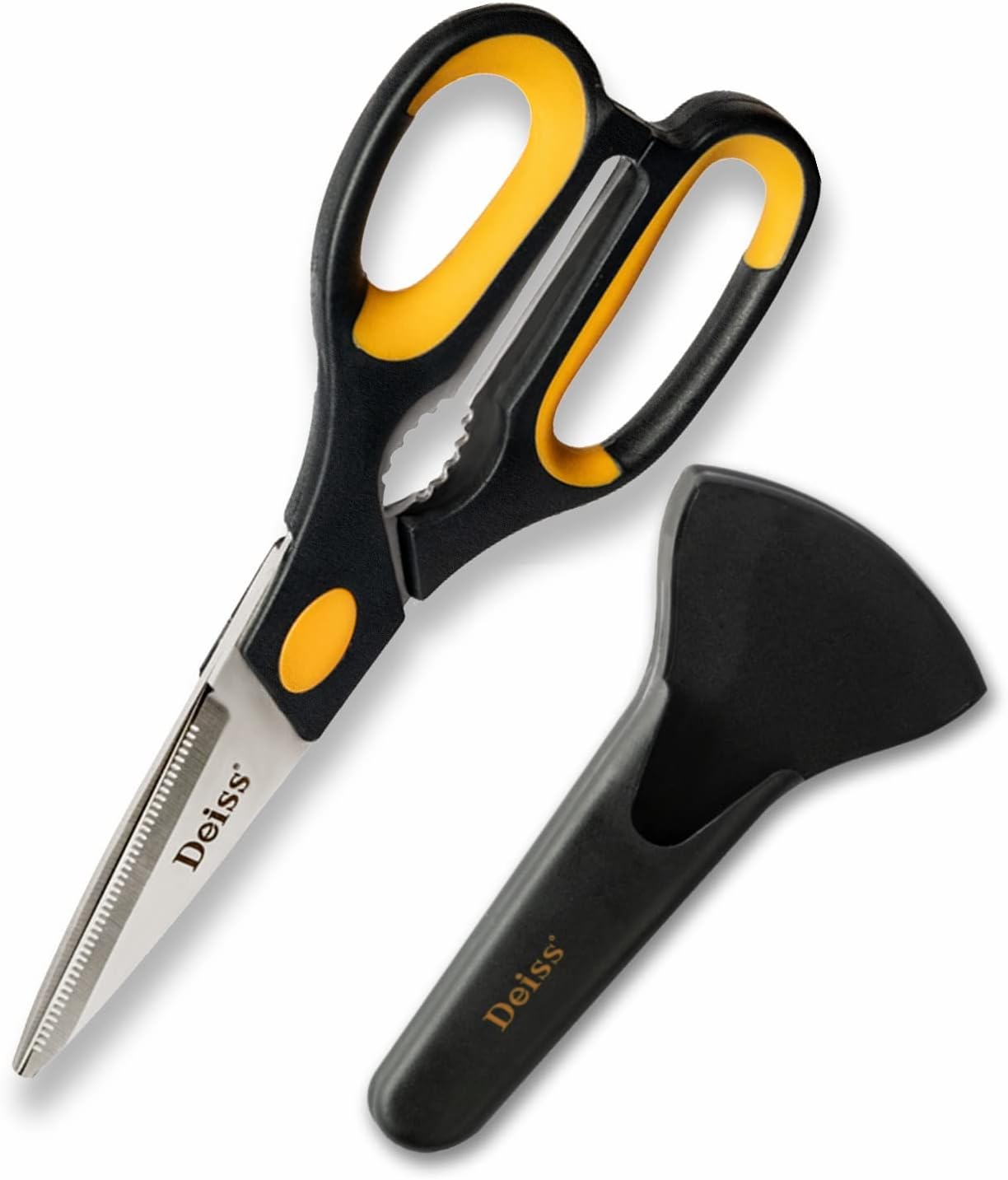 Ciseaux de cuisine robustes polyvalents en acier inoxydable Deiss - Mathon - 1