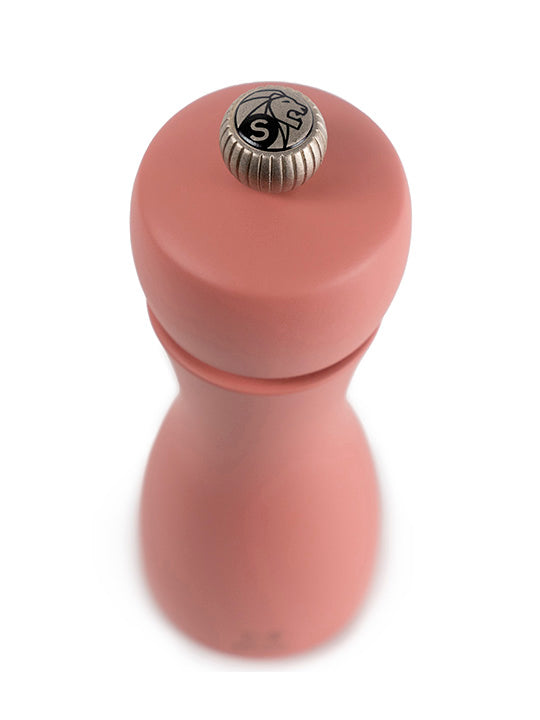 Tahiti Moulin à sel manuel en bois, 15 cm, Noisette Peugeot - Mathon - 5