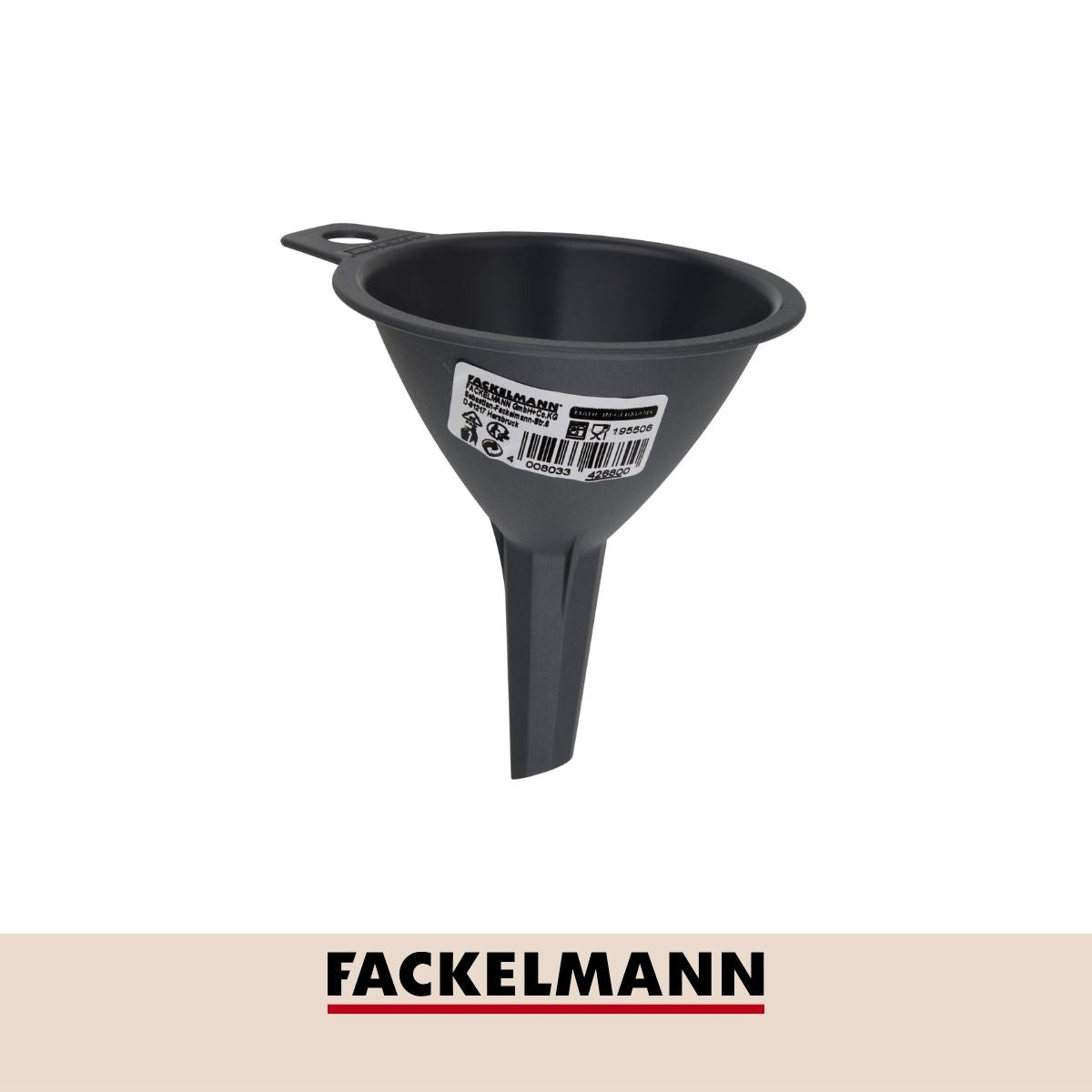 Entonnoir de cuisine en plastique 9 cm  Basic Fackelmann - Mathon - 5