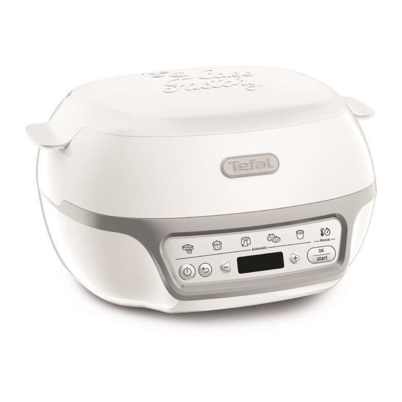 Kd812110 Cake Factory Delices Silver Appareil A Gateau, 5 Programmes Auto + Mode Manuel, Accessoires, Application Dediee Tefal - Mathon - 5