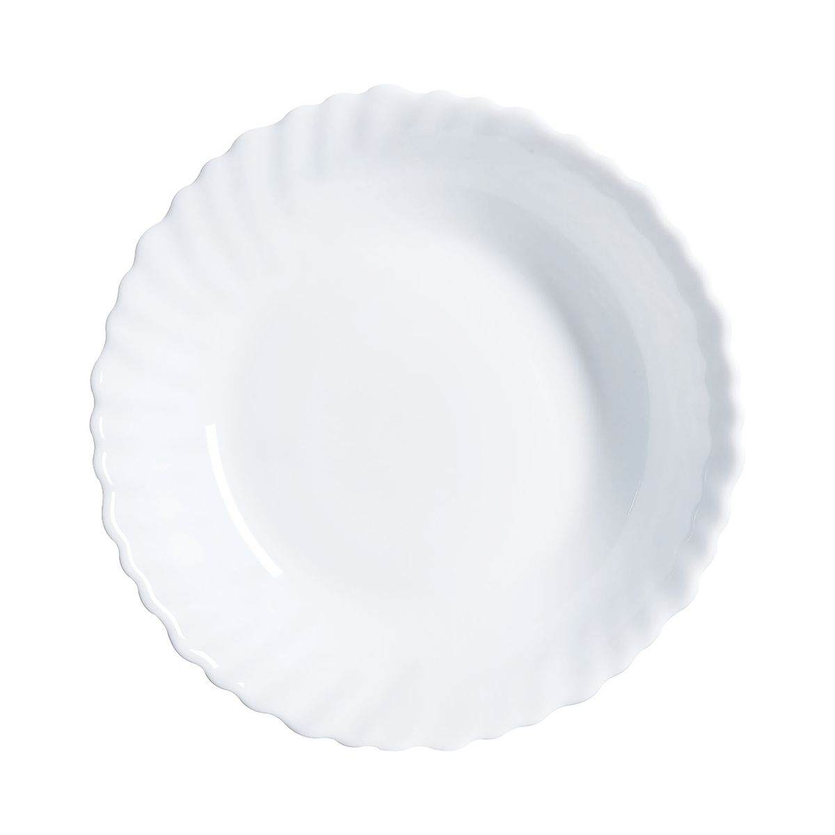Coupelle blanche 18 cm Feston - Luminarc Luminarc - Mathon - 1