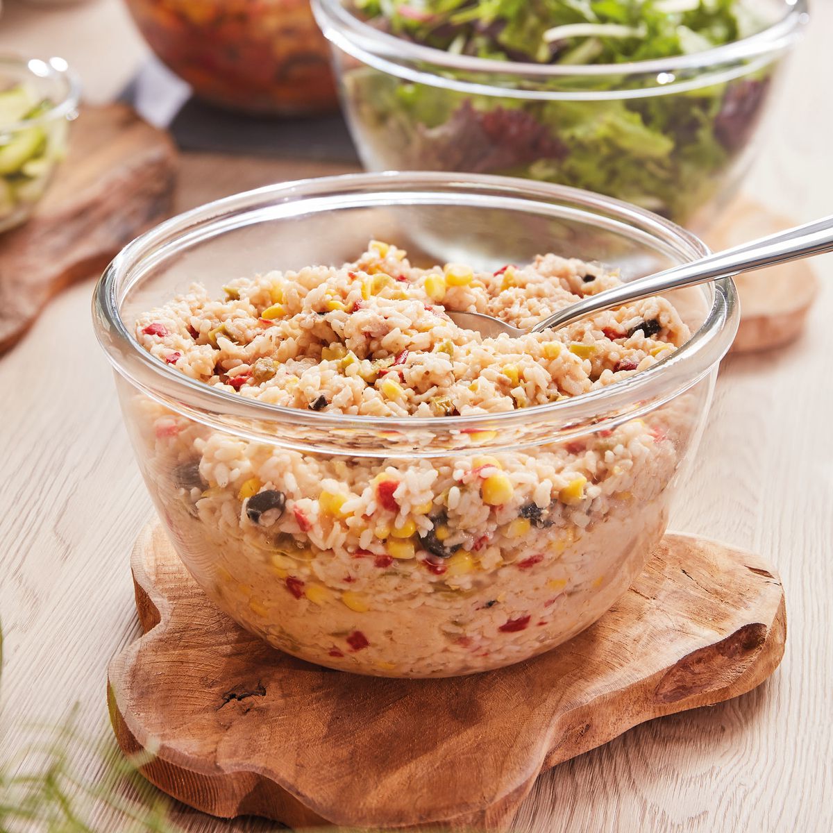 Saladier 24 cm Cocoon 360 cl en verre trempé Luminarc - Mathon - 4