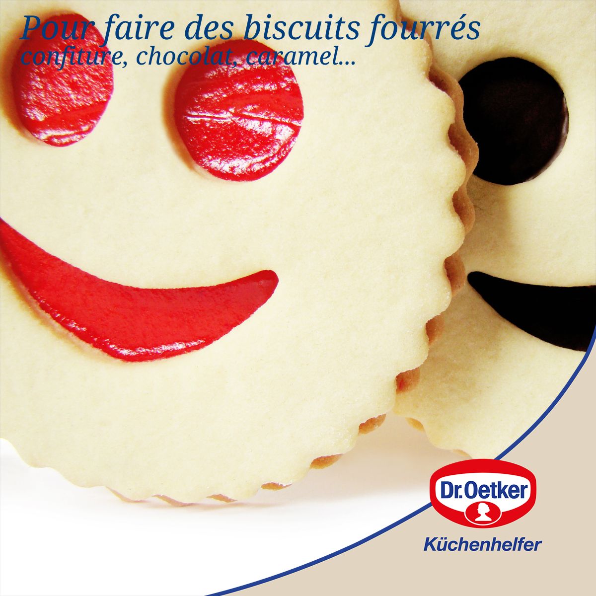 Emporte-pièce biscuit linzer motif smiley Dr Oetker Noël Dr. Oetker - Mathon - 4