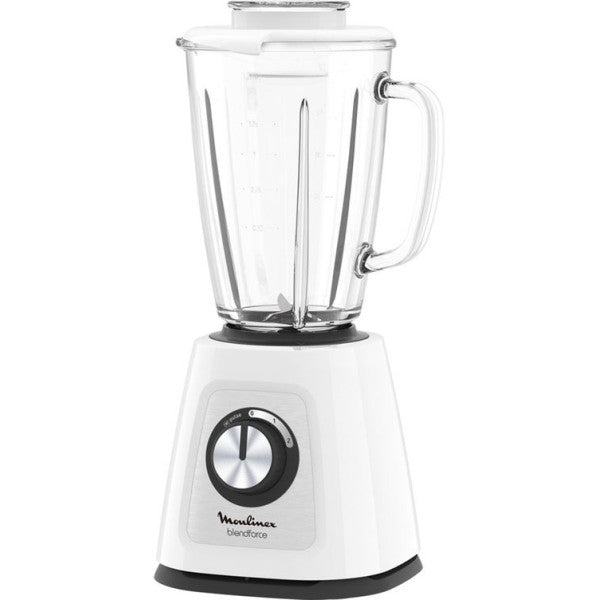 Blender Moulinex Blendforce Lm436110 800 W Avec Mini Hachoir Blanc Moulinex - Mathon
