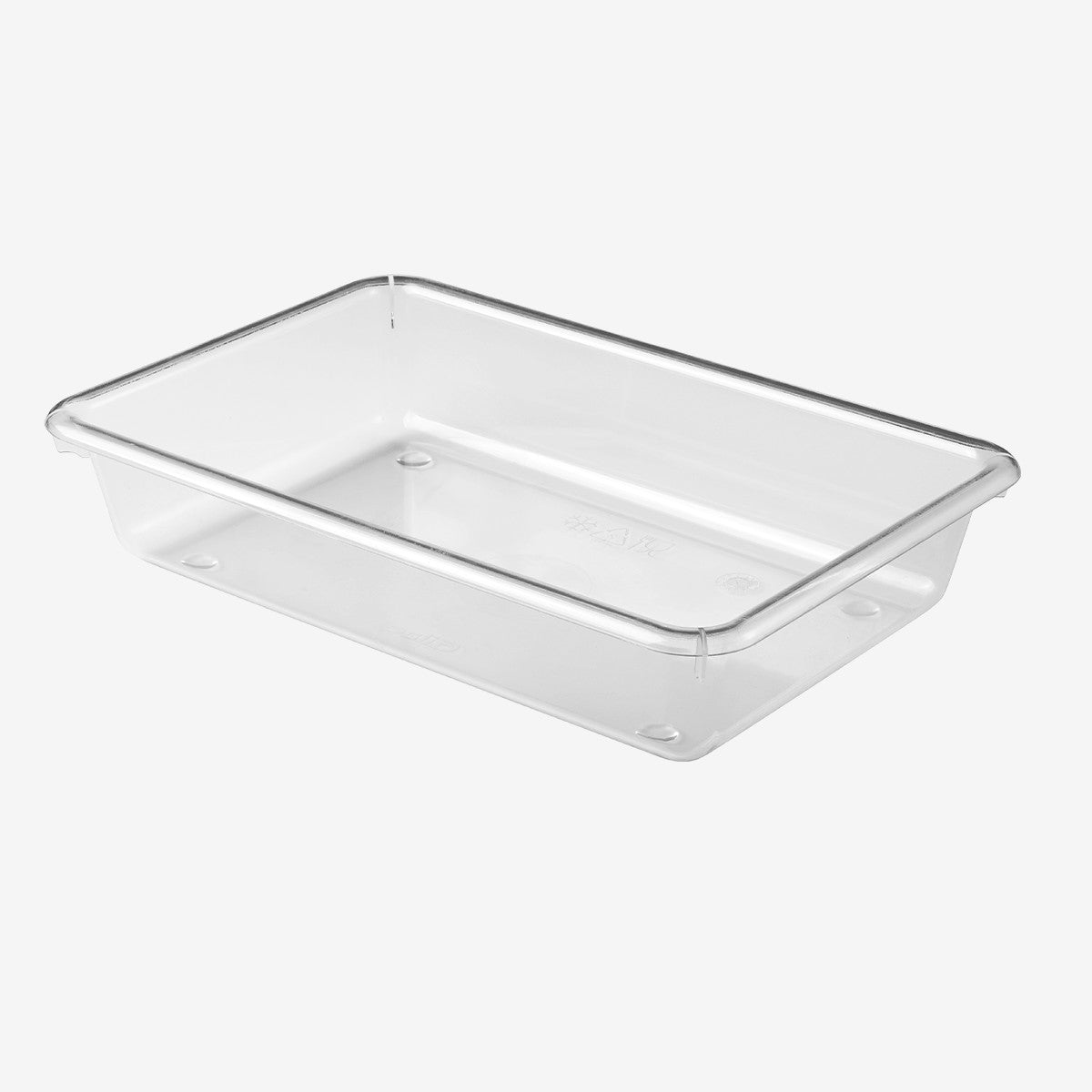 Bac Plat en ABS Transparent - Gilac - Mathon