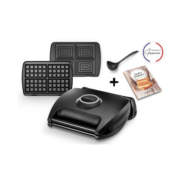 Gaufrier Et Croque-monsieur Lagrange 089004 1700 W Noir Lagrange - Mathon