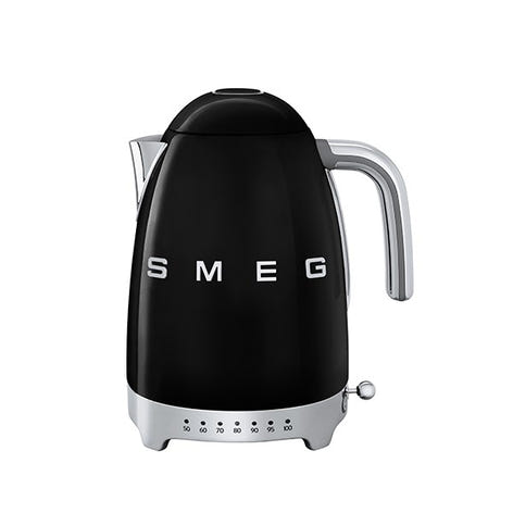 Bouilloire noir 1,7 L 2400 W KLF04BLEU Smeg - Mathon - 1