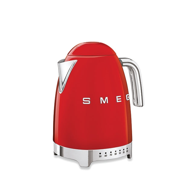 Bouilloire rouge 1,7 L 2400 W KLF04RDEU Smeg - Mathon - 2
