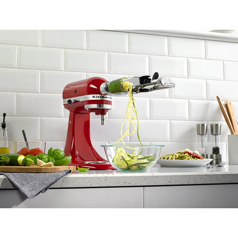 Taille légumes en spirales pour robot Kitchenaid 5KSM1APC Kitchenaid - Mathon - 2