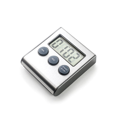 Minuteur de cuisine digital en inox  Ibili - Mathon