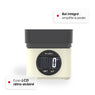 Balance électronique BA22 mythique crème 5 kg Terraillon - Mathon - 4