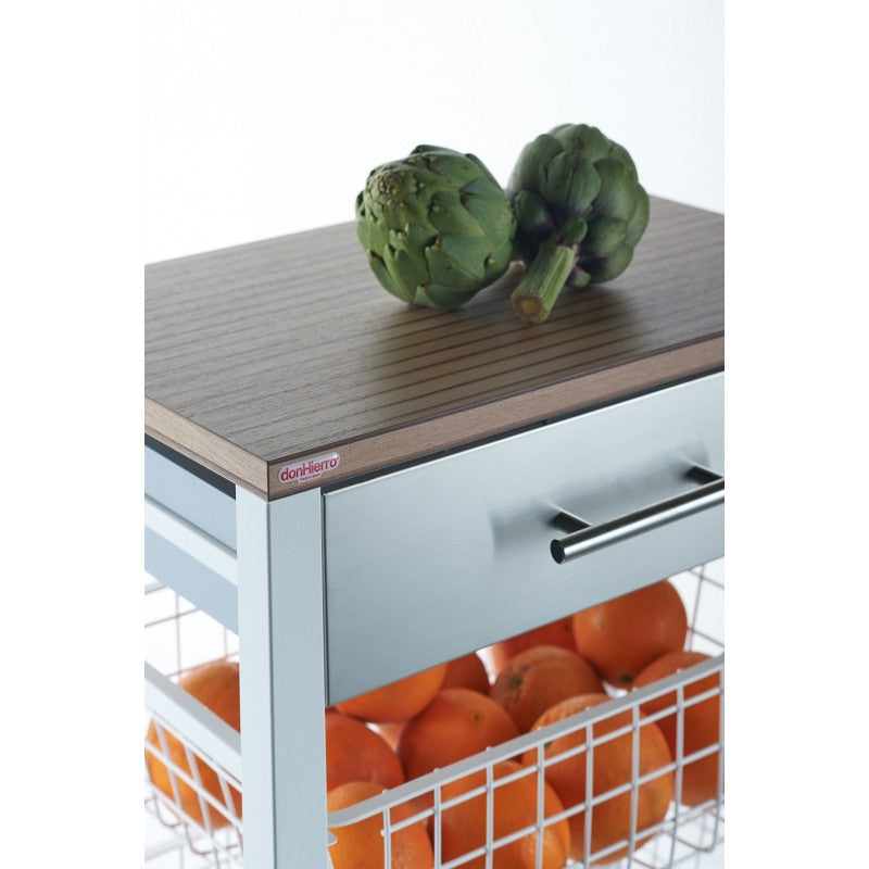 Chariot de cuisine onda effet latté Don Hierro - Mathon - 4