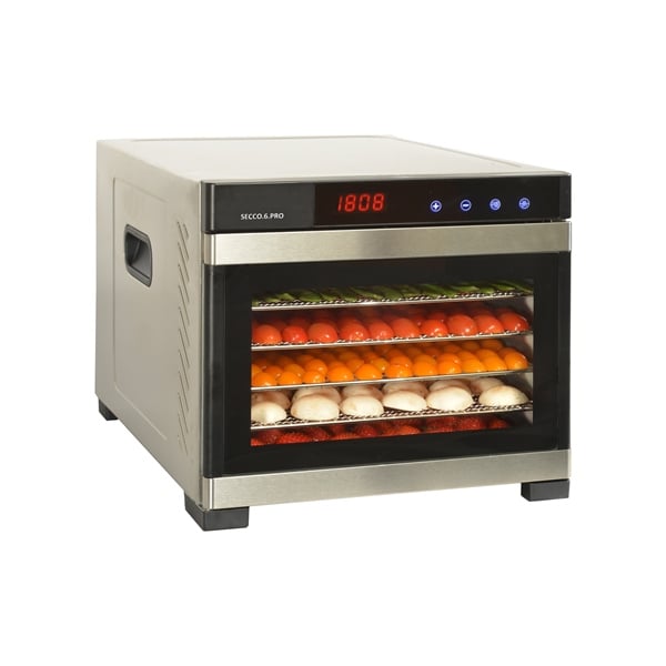 Déshydrateur inox 6 plateaux SECCO6PRO Kitchen Chef Professional - Mathon - 1