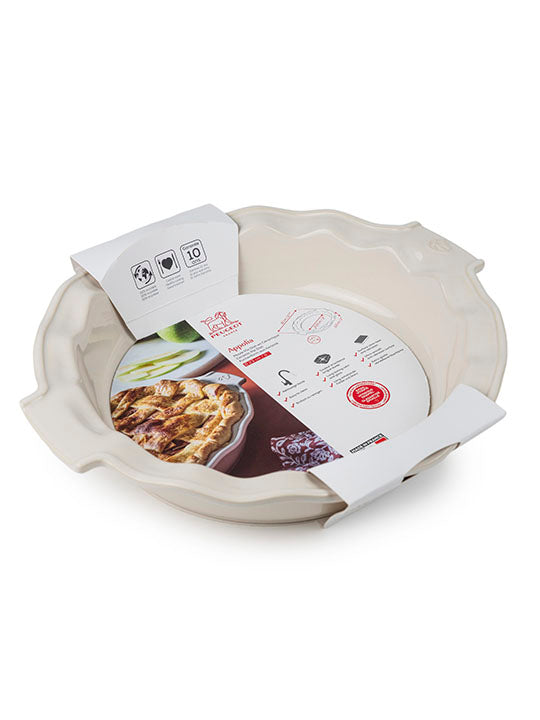 Appolia Plat Pie Dish 23 cm Ecru Peugeot - Mathon - 3