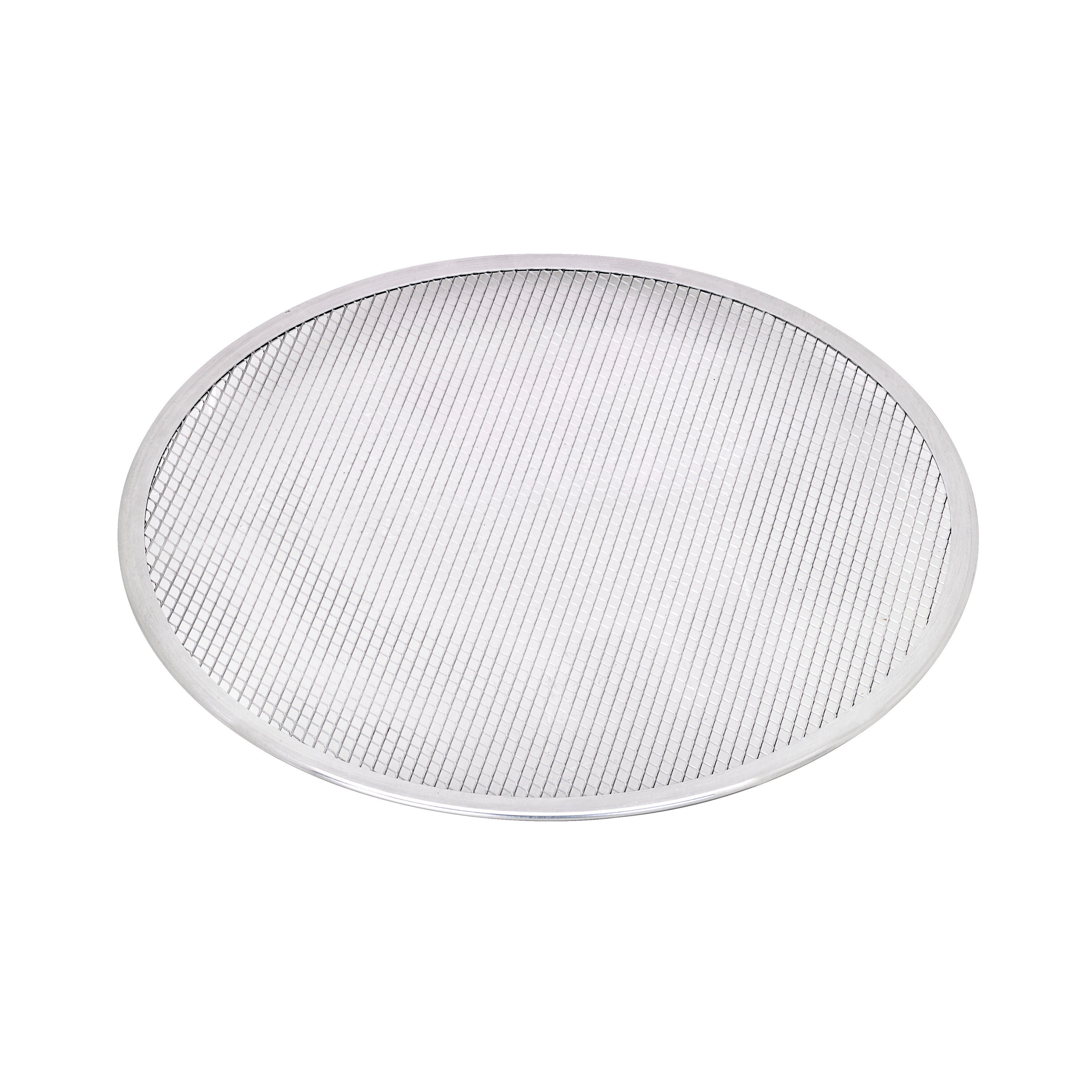 12Pcs - Grille à pizza ronde aluminium à fond ajouré  H4mm FirstPack - Mathon