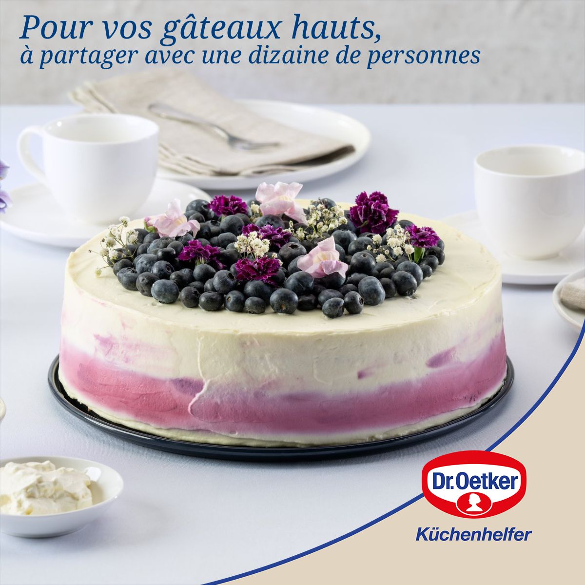 Moule à manqué à charnière 28 cm Dr Oetker Back Liebe Dr. Oetker - Mathon - 4