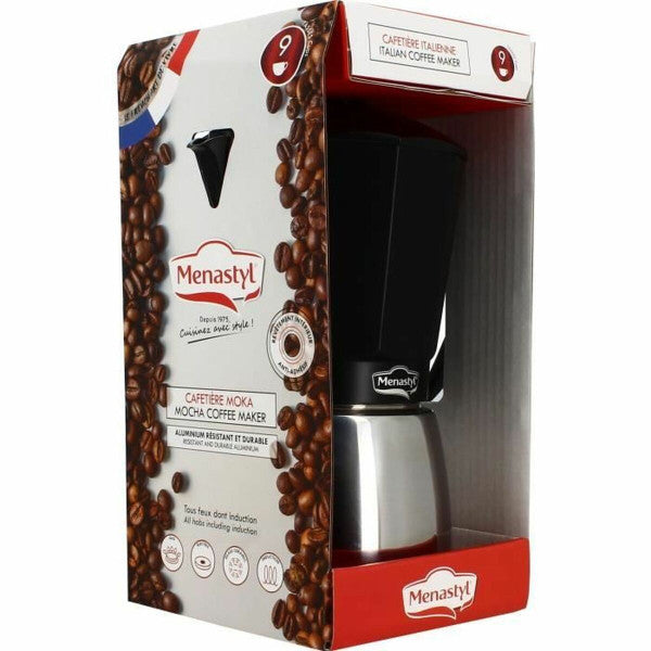 Cafetière Italienne Menastyl Aluminium 9 Tasses 6 Tasses Menastyl - Mathon - 2