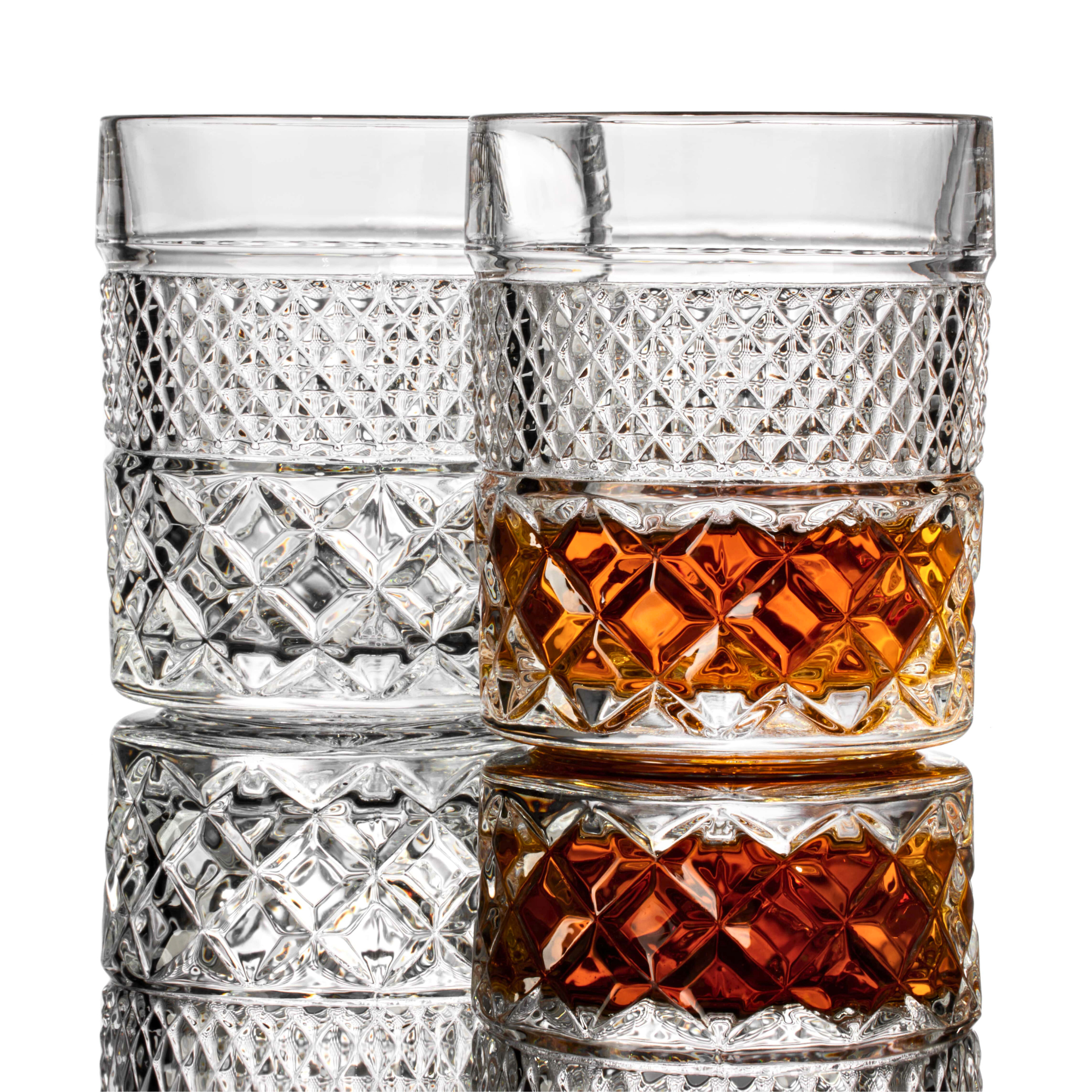 Set de 4 Verres à whisky et cocktails - Collection Privilege - Série Admiral - Mathon - 1