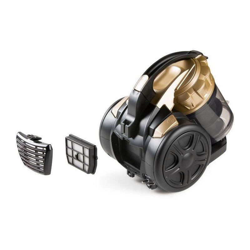 Aspirateur Traineau Sans Sac - Domo - Do7297s - 700 W - 2,5 L - 79 Db - Noir / Or Domo - Mathon - 3