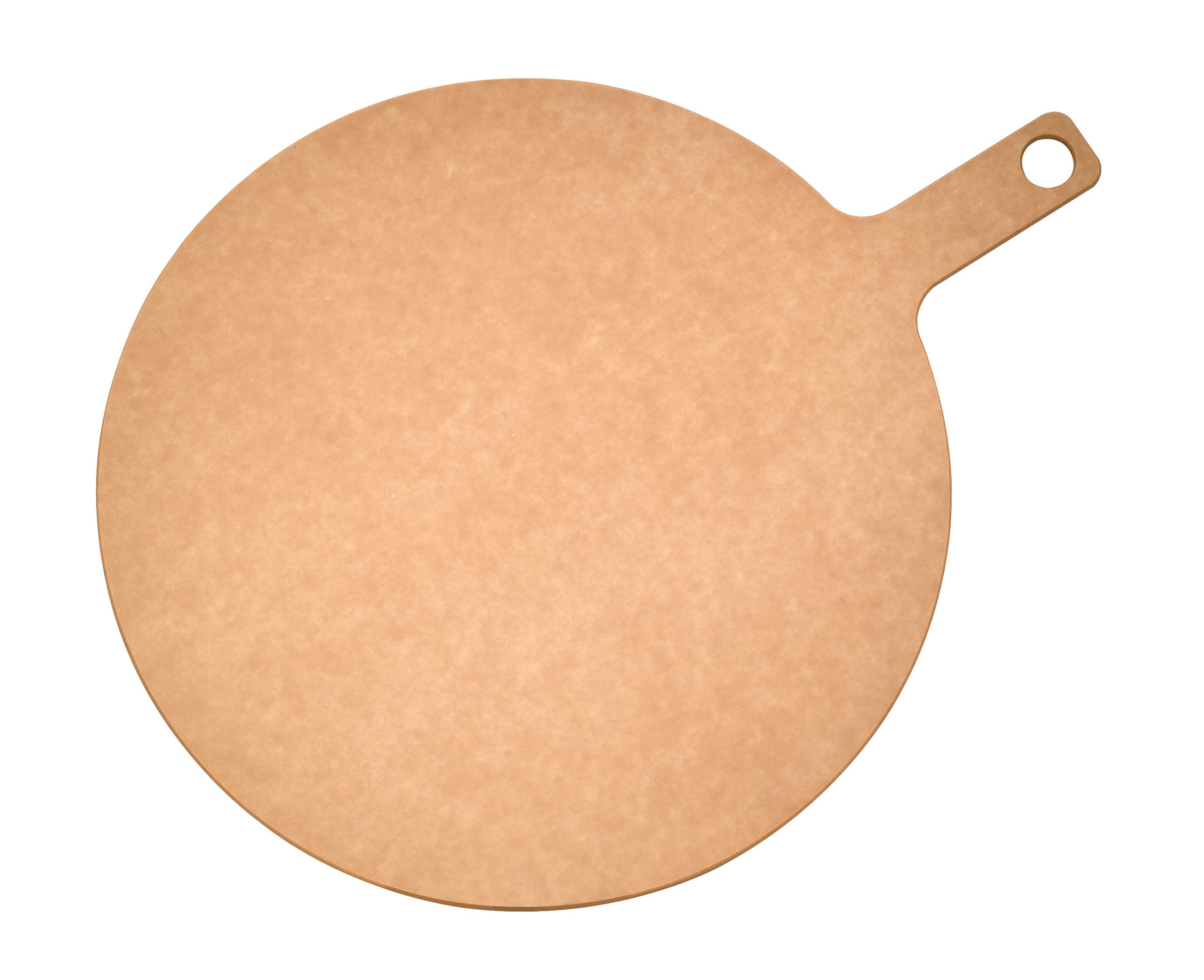 6Pcs - Phoenix  Planche ronde couleur naturel en fibre de bois 340x255x6mm FirstPack - Mathon - 1