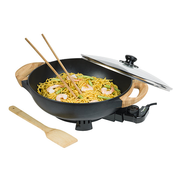 Wok électrique avec couvercle en verre 1500 W Bestron - Mathon - 6