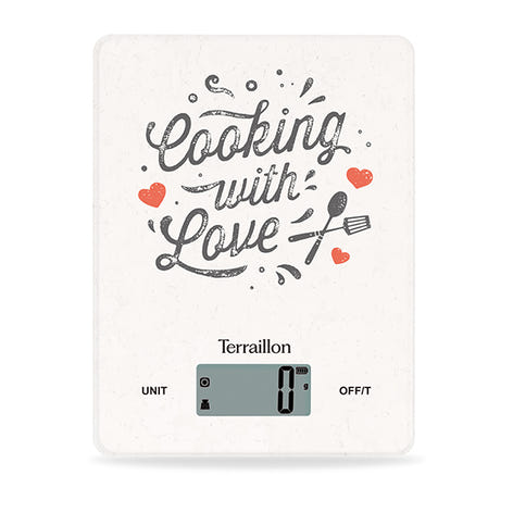 Balance de cuisine rechargeable 3 kg LCD Terraillon - Mathon - 1