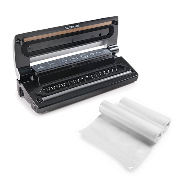 Lot appareil à emballer sous vide 35,5 cm et 2 rouleaux de sachets à découper Lacor - Mathon - 2