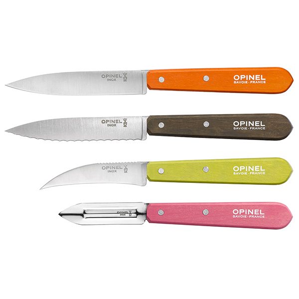 Coffret 4 couteaux Essentiels Fifties Opinel - Mathon - 1