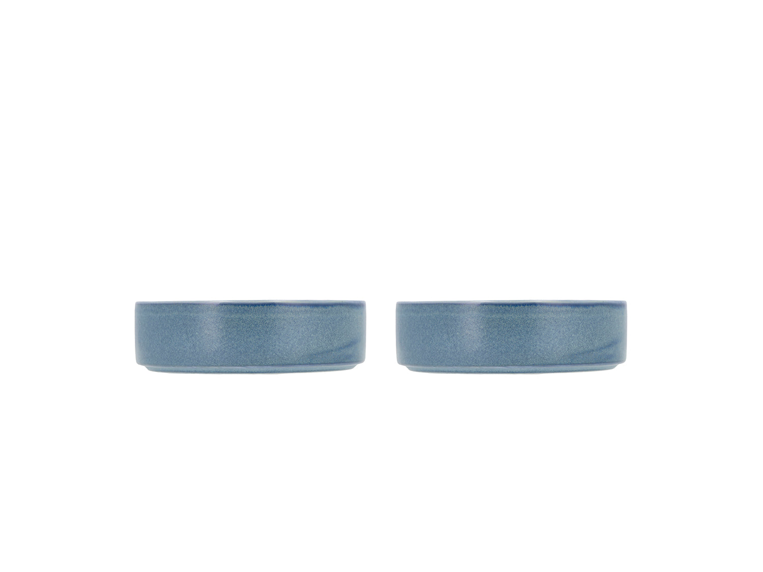 Lot de 2 bols FJORD 15cm en grès émaillé Bleu Villa Collection - Mathon - 2