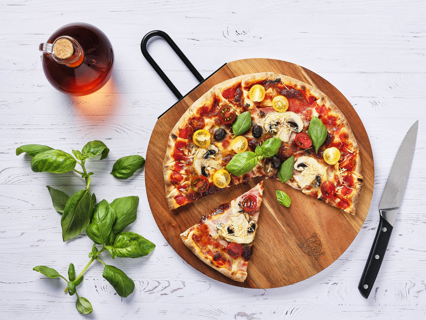 Lot de 1 planches en inox marron D Björn - Mathon - 2