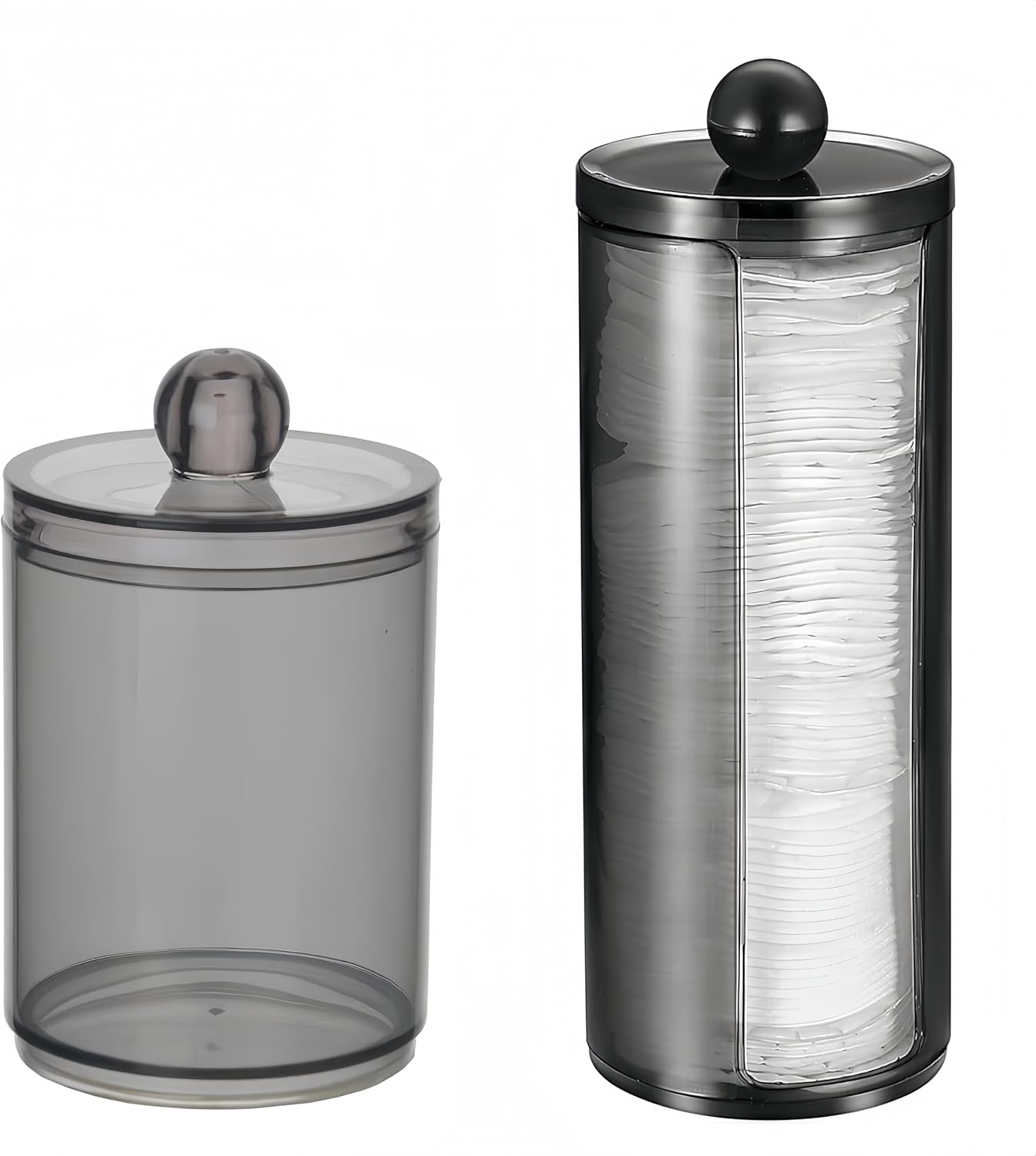 Boîte et Rangement Coton Tige Transparent en PET Vendos85 - Mathon