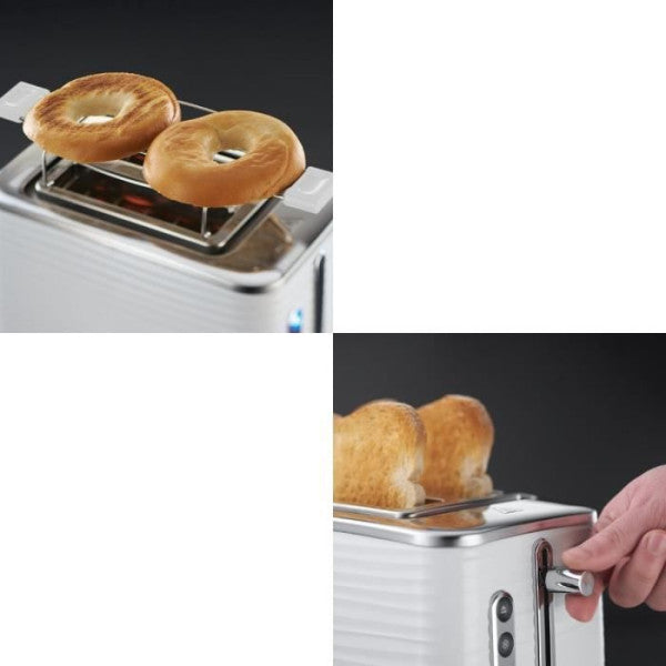 Grille Pain - Toaster Electrique  - Russell Hobbs - Inspire Blanc - 10 Russell Hobbs - Mathon - 2