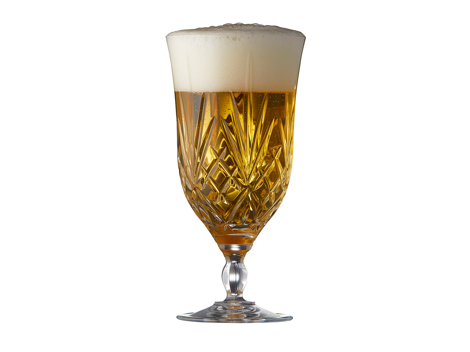 Ensemble de 4 verres à bière MELODIA 40cl Transparent Lyngby Glas - Mathon - 3