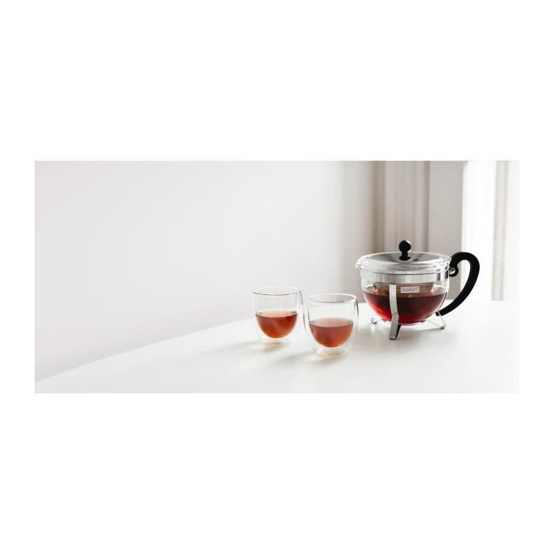 Bodum Chambord Théiere Avec Tamis 1,3l Gris Bodum - Mathon - 3