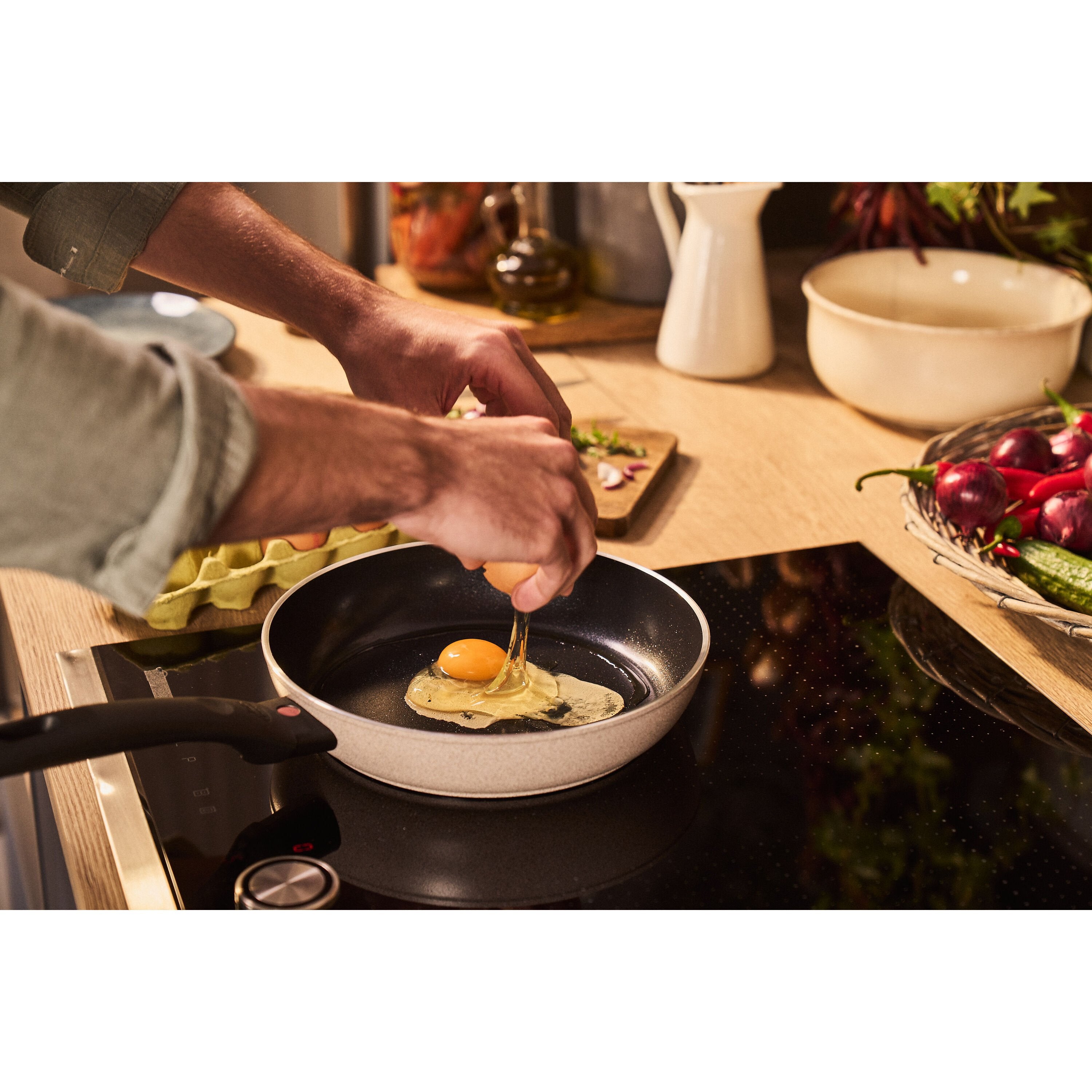 Poêle 24 cm Ballarini Ledro, Beige Ballarini - Mathon - 5