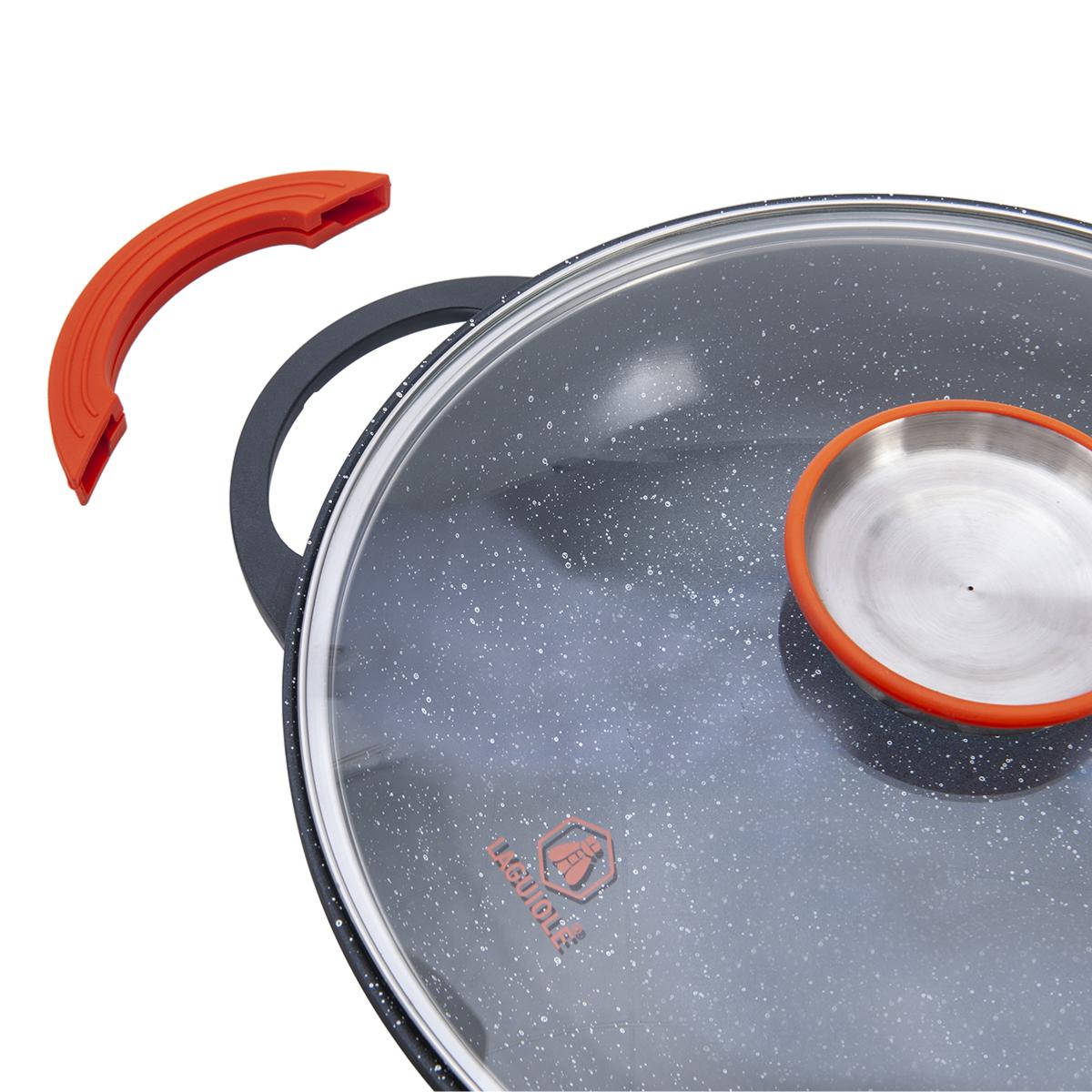 Wok noir 32cm - "Alizée" Laguiole Cuisson - Mathon - 5