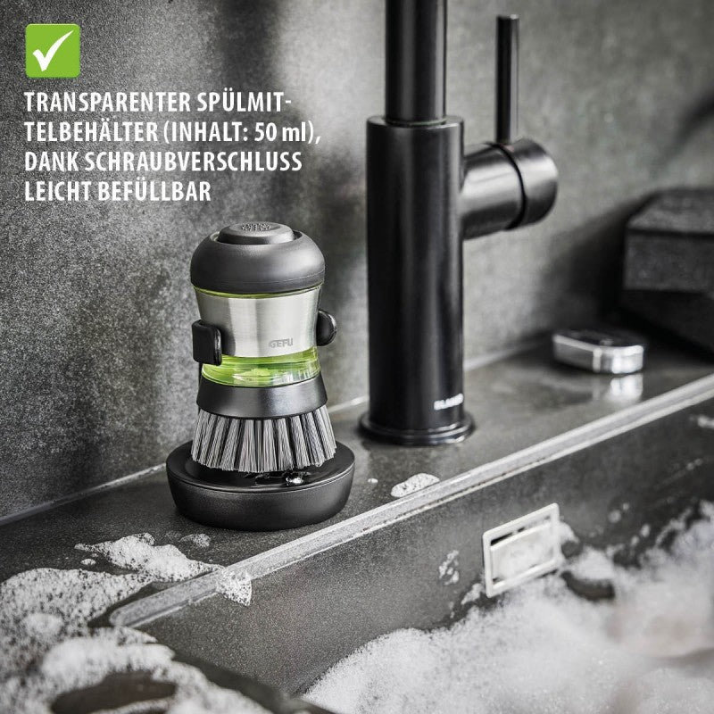 Brosse à vaisselle avec égouttoir SWIFT Gefu - Mathon - 4