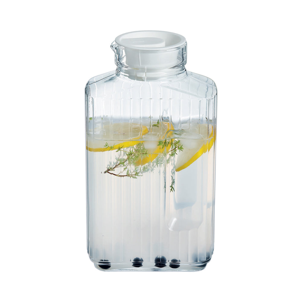 Pichet Quadro avec bouchon  2 l blanc Luminarc - Mathon - 2