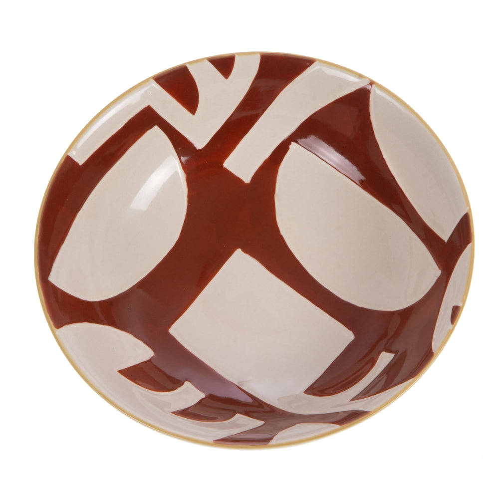 Assiette creuse Ambre 19 cm (lot de 6) Amadeus - Mathon - 1