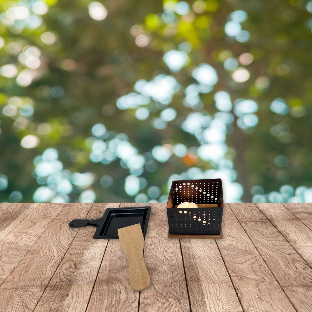 Appareil à raclette individuel à bougie  Spécialités Culinaires Fackelmann - Mathon - 5