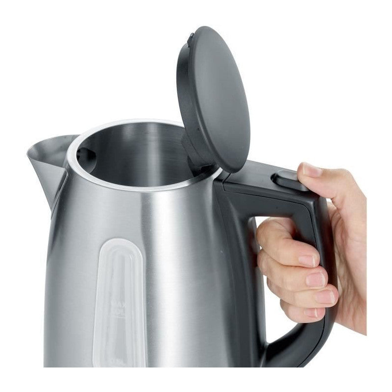 Wk3469 Bouilloire Compacte 1 L, Ebullition Rapide, Sans Bisphenol A, Arret Auto, Range Cable, Socle 360?, Inox Severin - Mathon - 2
