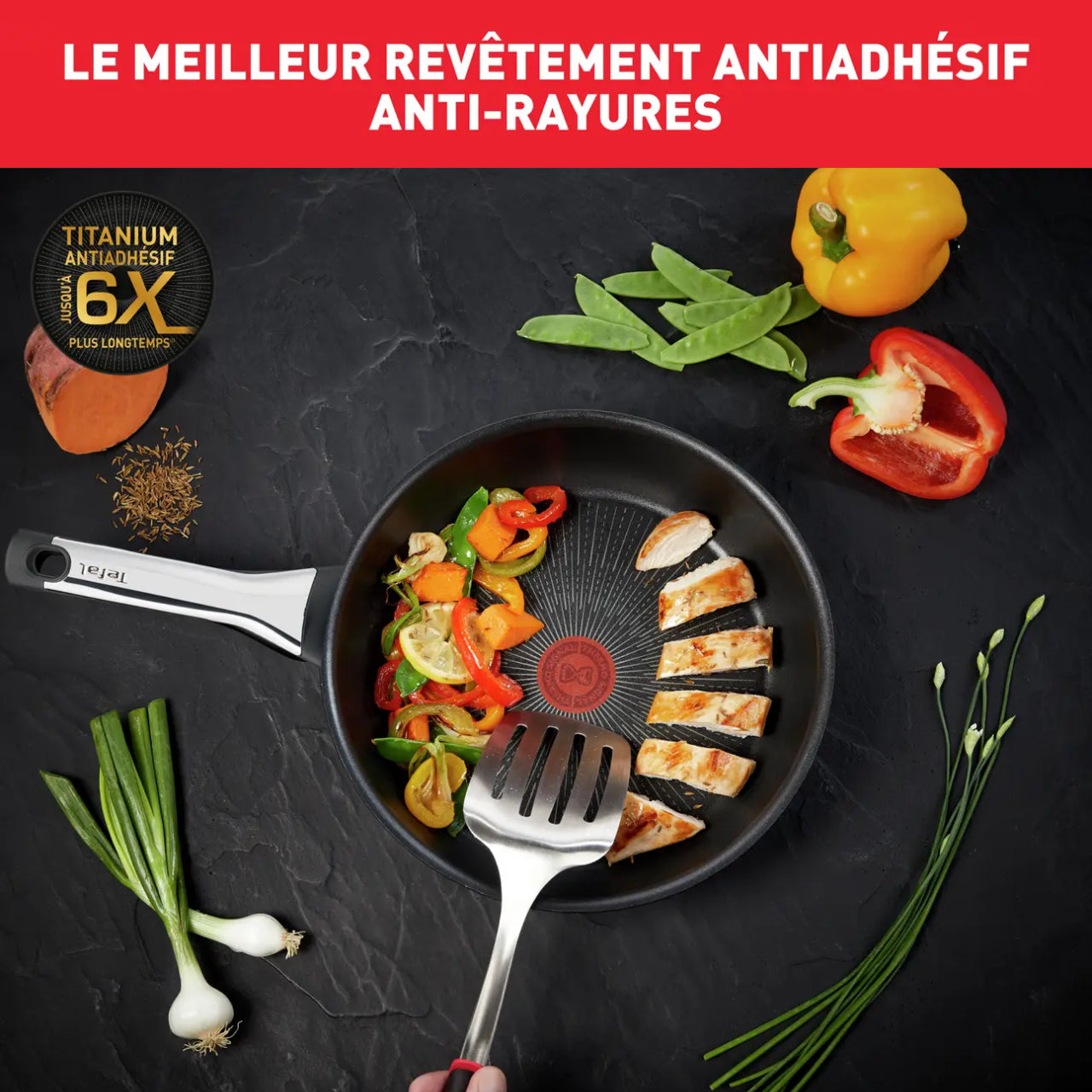 Poêle 28cm Excellence Tefal - Mathon - 5