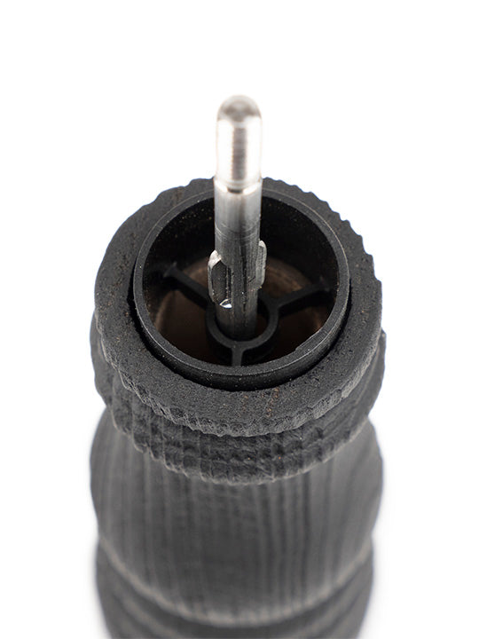 Paris Nature Black Moulin à poivre manuel en bois upcyclé et son poivre Fair Trade, noir, 30 cm - 12in Peugeot - Mathon - 6