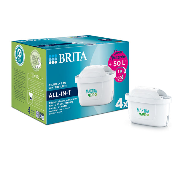 Cartouches Maxtra PRO pack 4 Brita france - Mathon - 1